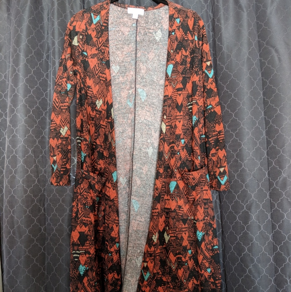 NWOT Lularoe Aztec Duster Sweater